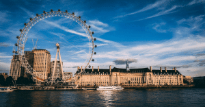 View-of-the-London-Eye-and-Southbank-on-a-UK-Gap-Year