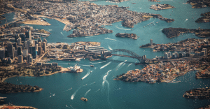 Ariel-view-of-Sydney-for-Australian-Gap-Year