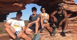 Letz live Australian gap year Kieraan Meyer Kalbarri