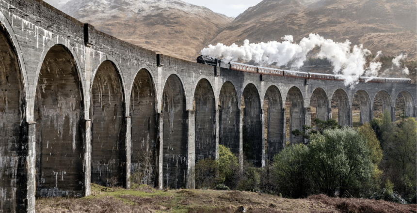 Harry Potter Bridge in Scotland