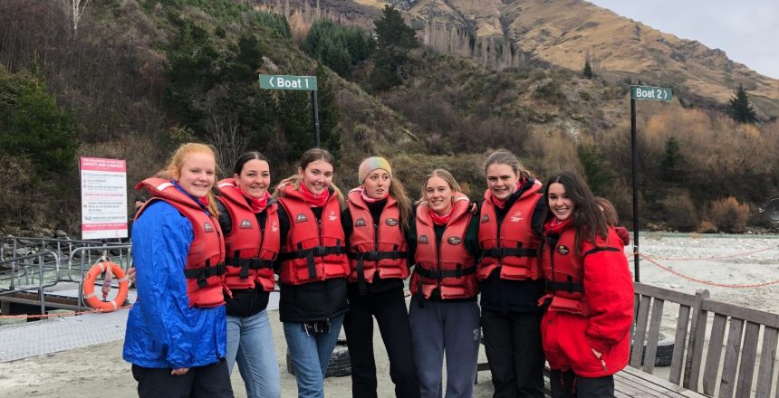 Lilly and NZ Gaps shotover jet