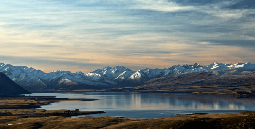Stunning scenery driving through New Zealand on a Gap Year
